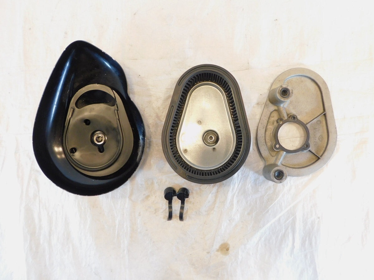 Harley Davidson Dyna Low Rider & Street Bob Black Air Intake Cleaner Cover - C3 Cycle