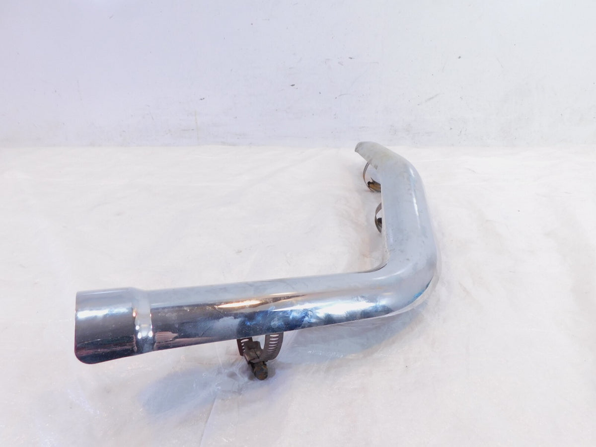 1991-1994 Harley Davidson EVO Dyna Chrome Front Exhaust Header Pipe Cover Shield - C3 Cycle