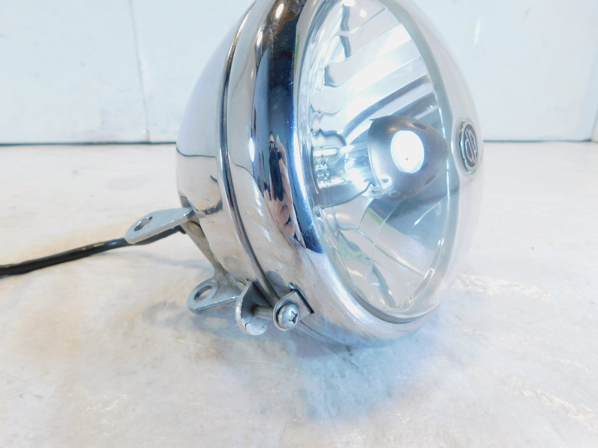 2004-2006 Harley Davidson Sportster 883 & 1200 Custom Chrome Headlight Headlamp - C3 Cycle