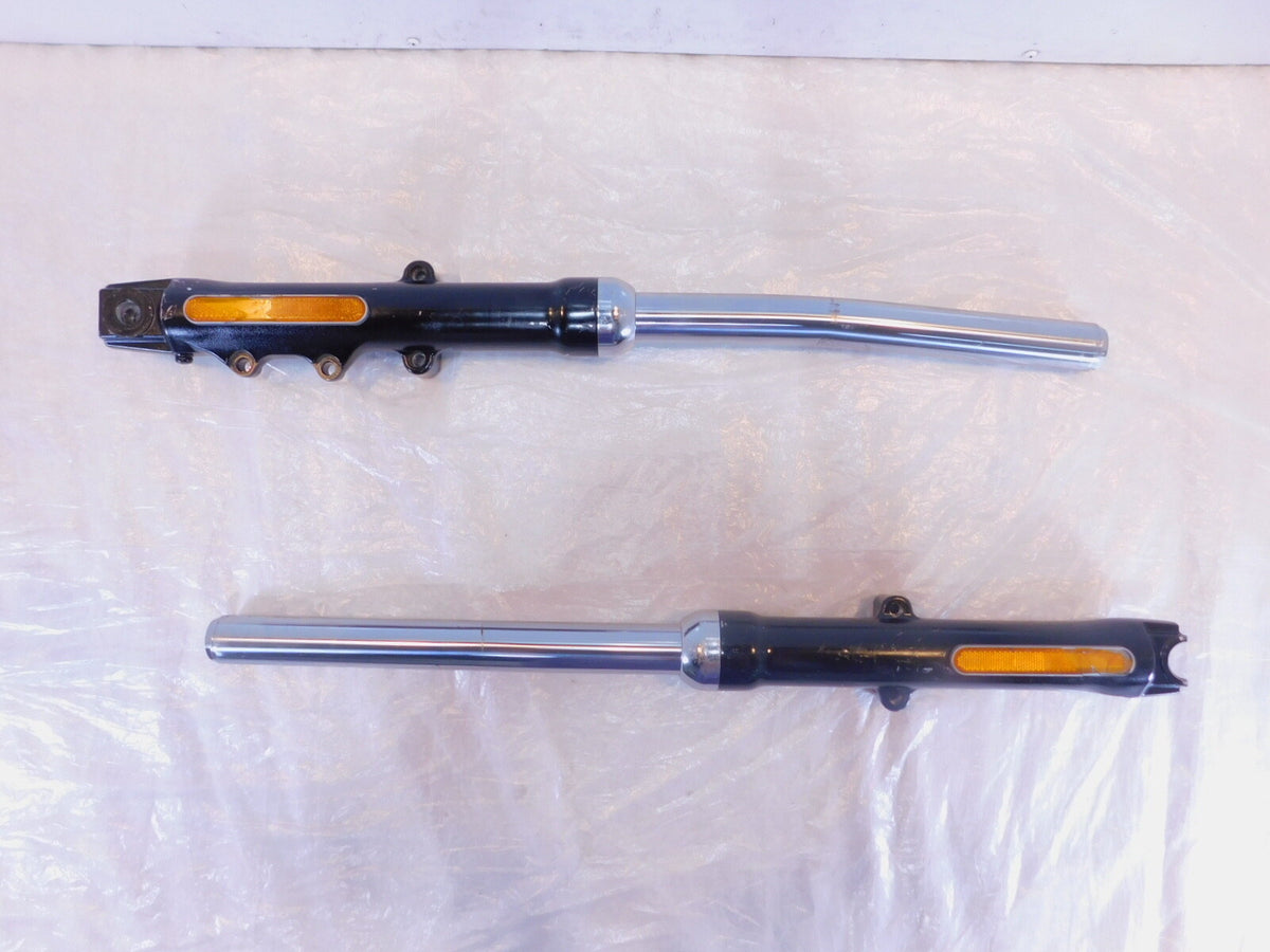 2011-2013 Harley Davidson Softail Blackline Front Wheel Suspension Forks - Bent - C3 Cycle