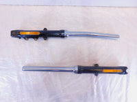 2011-2013 Harley Davidson Softail Blackline Front Wheel Suspension Forks - Bent - C3 Cycle