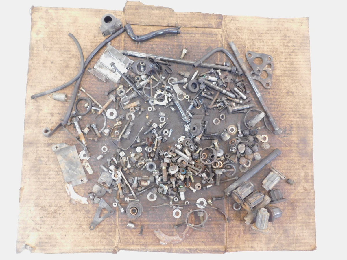 1983 83 Yamaha Maxim 750 XJ750  Misc Nuts Bolts & Brackets Parts Box Lot - C3 Cycle