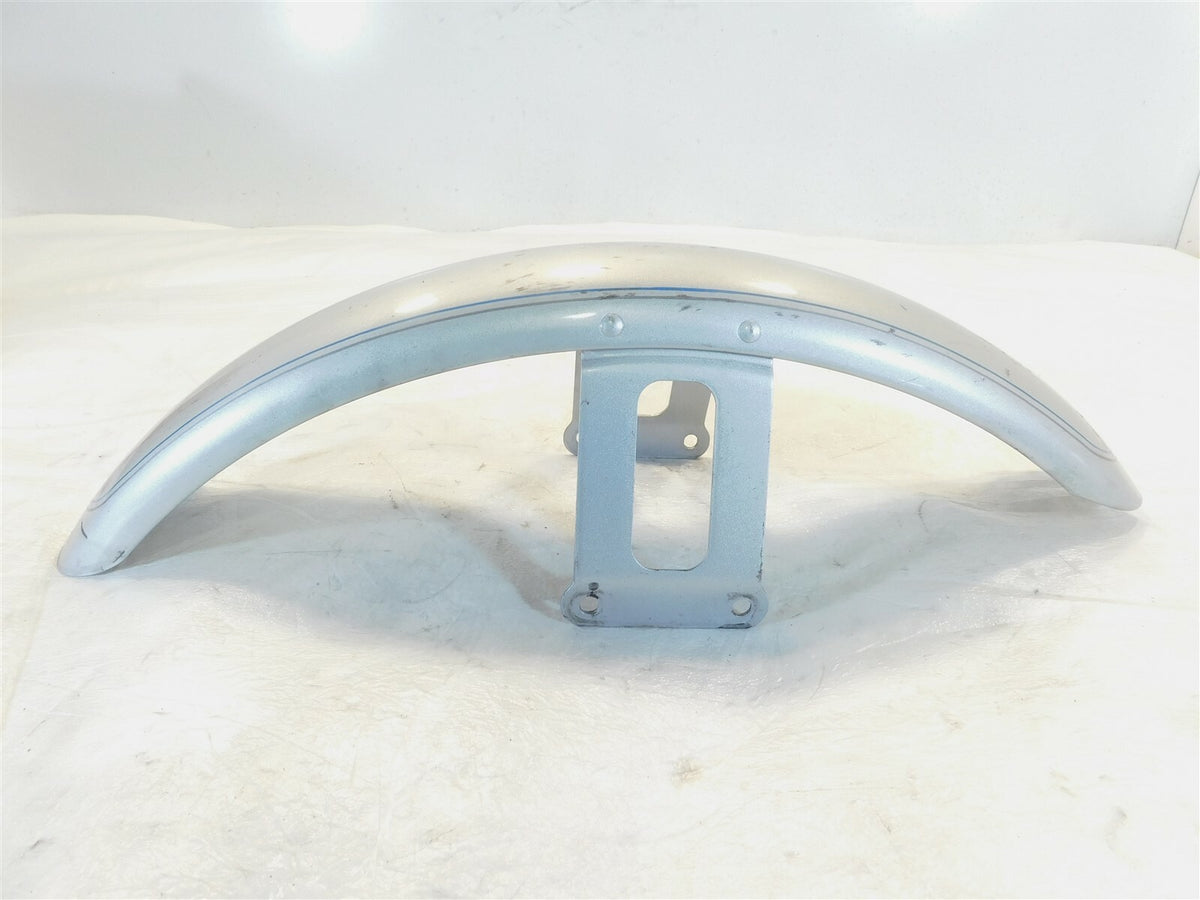 Harley Davidson Dyna Wide Glide Front Wheel Cover Fender - Pale Blue - C3 Cycle