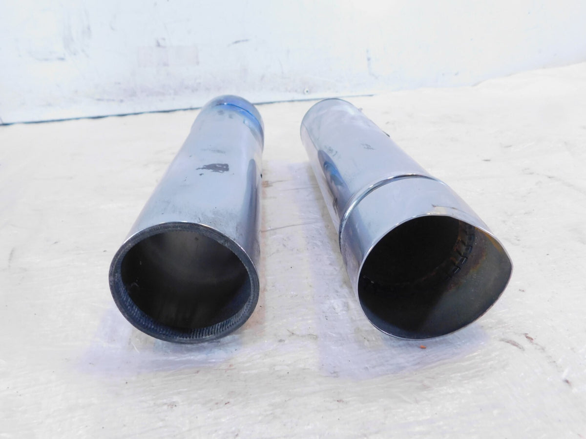 Honda VTX1800C VTX1800F VTX1800N Chrome Front Fork Lower Covers 51620-MCV-R20 - C3 Cycle