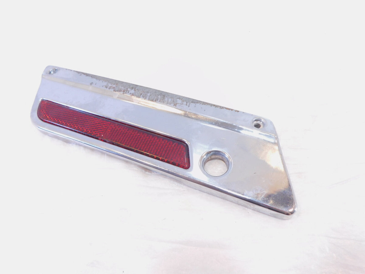 Harley Touring Road King Electra Street Glide Chrome Left Saddlebag Latch Cover - C3 Cycle