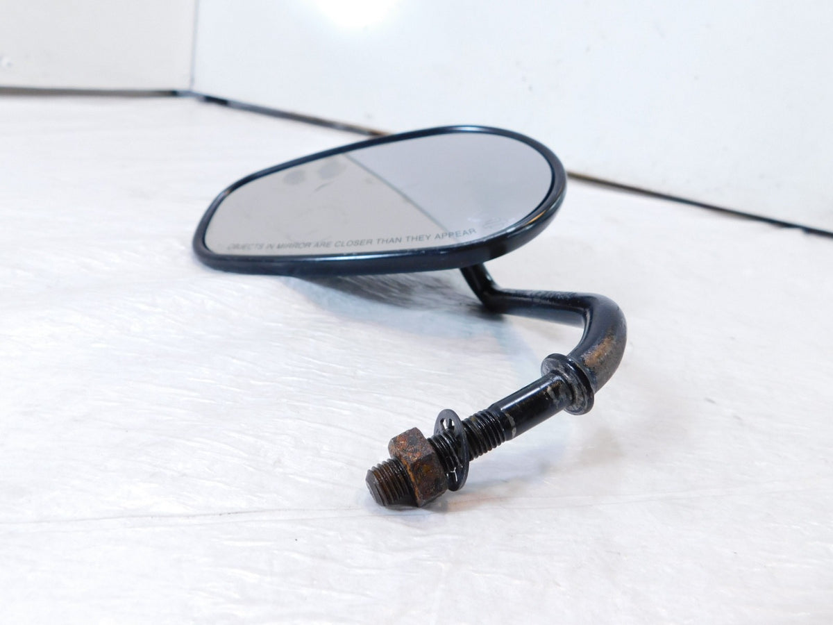 Harley Davidson Dyna Sportster Softail & FXR Left Black Rear View Side Mirror - C3 Cycle