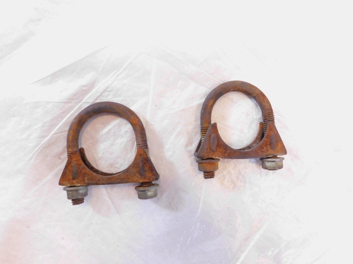 Kawasaki Vulcan 1700 Nomad Voyager Vaquero VN1700 Exhaust Muffler Pipe Clamps - C3 Cycle