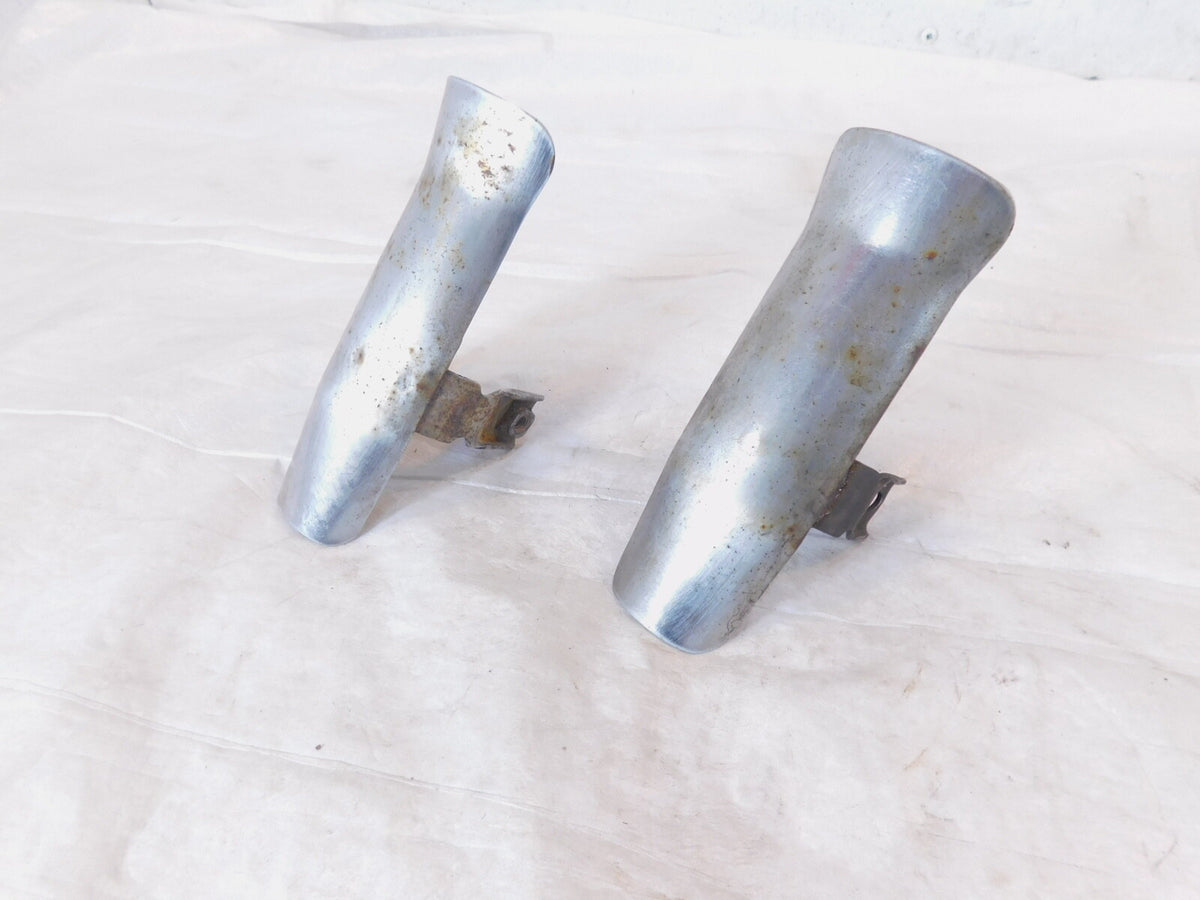 Kawasaki LTD Belt KZ440 KZ440A KZ440D 440 Rear Left/Right Muffler Cover Shields - C3 Cycle