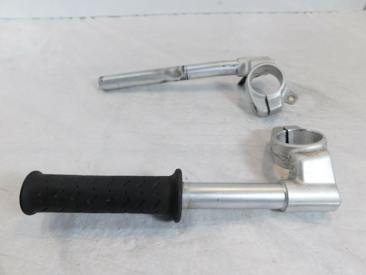 2004 2005 2006 2007 2008 Triumph Thruxton 900 Bent Left/Right Clip On Handlebars - C3 Cycle