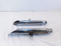 Harley Davidson Sportster 883 & 1200 Slip On Chrome Exhaust Header Pipe Mufflers - C3 Cycle