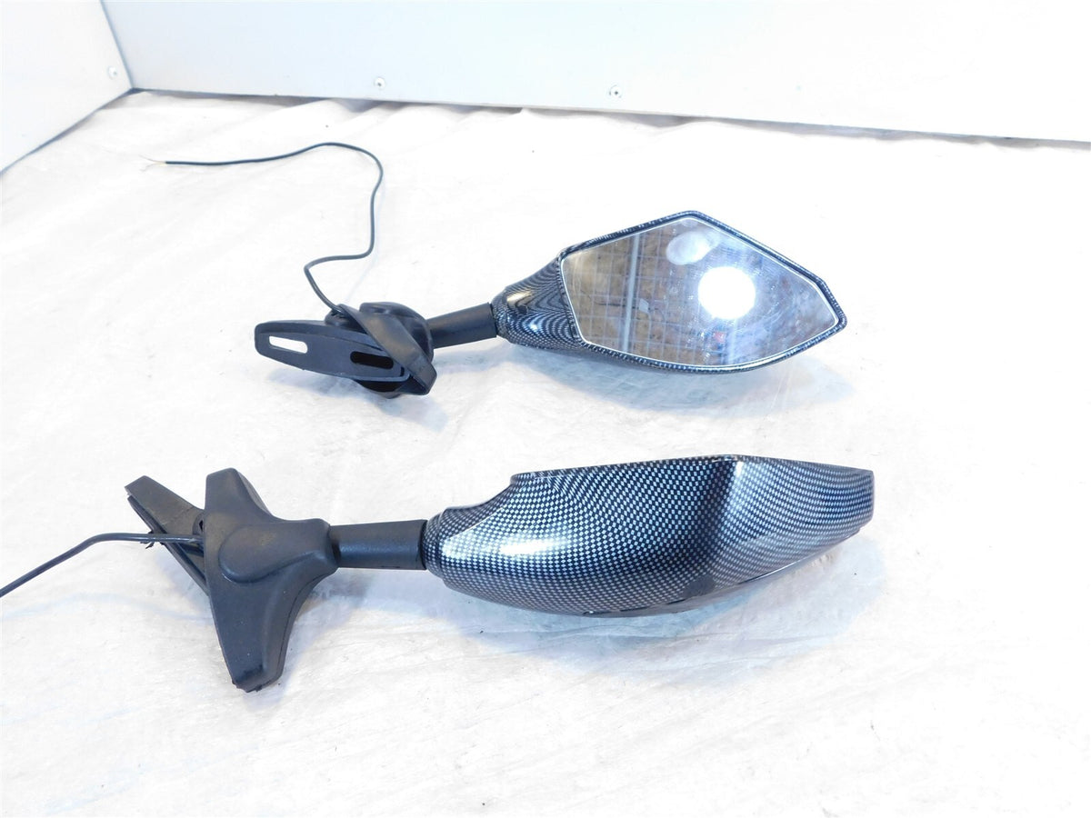 Suzuki GSXR GSXR600 GSX-R600 & GSXR750 Left/Right Turn Signal Indicator Mirrors - C3 Cycle