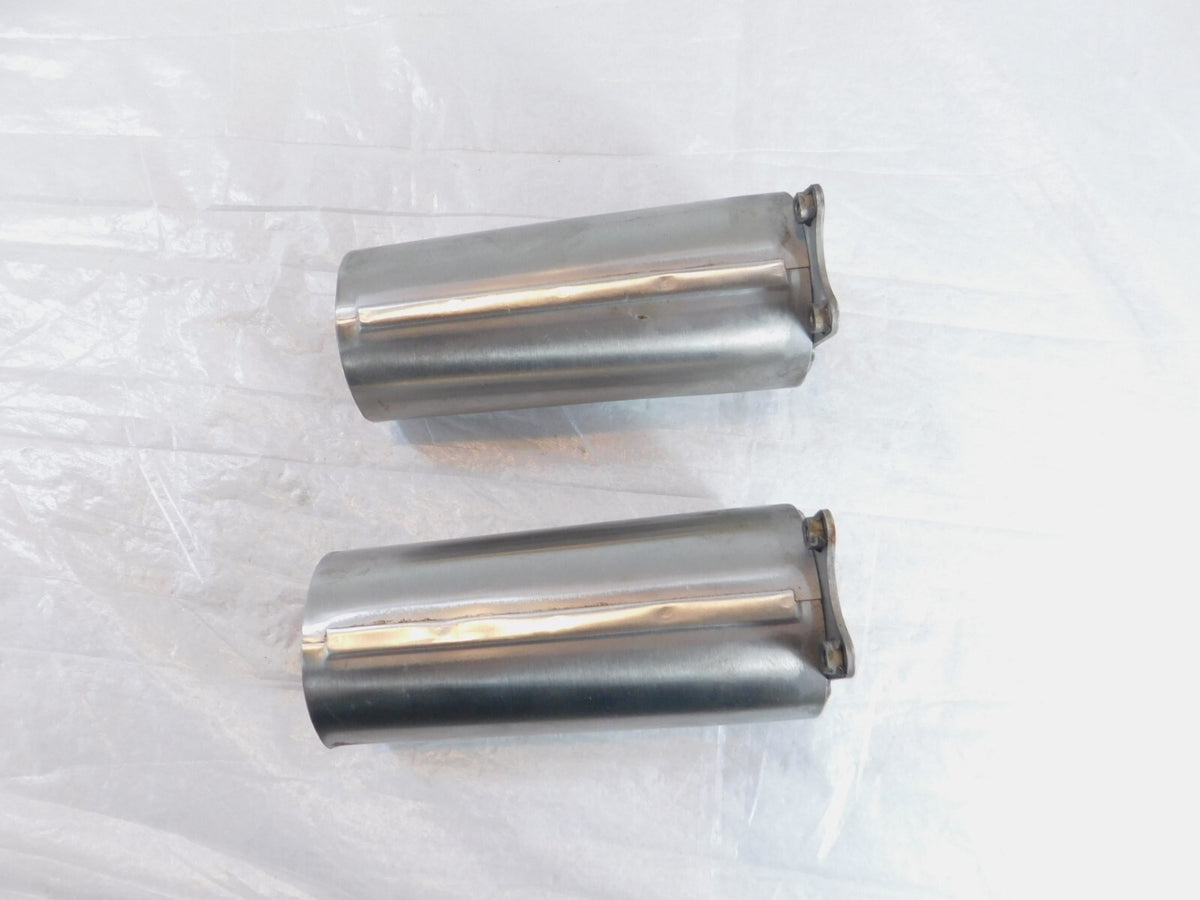 Yamaha XV1700 Road Star 1600 Silverado Chrome Lower Front Wheel Fork Cover Tubes - C3 Cycle