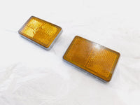 Kawasaki Vulcan 1500 1600 2000 VN2000 LTD Front Wheel Fender Reflectors & Mounts - C3 Cycle