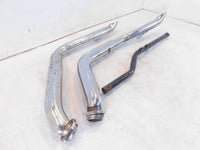01 2001 Indian Gilroy Scout Chrome Front & Rear Exhaust Header Pipe Mufflers
