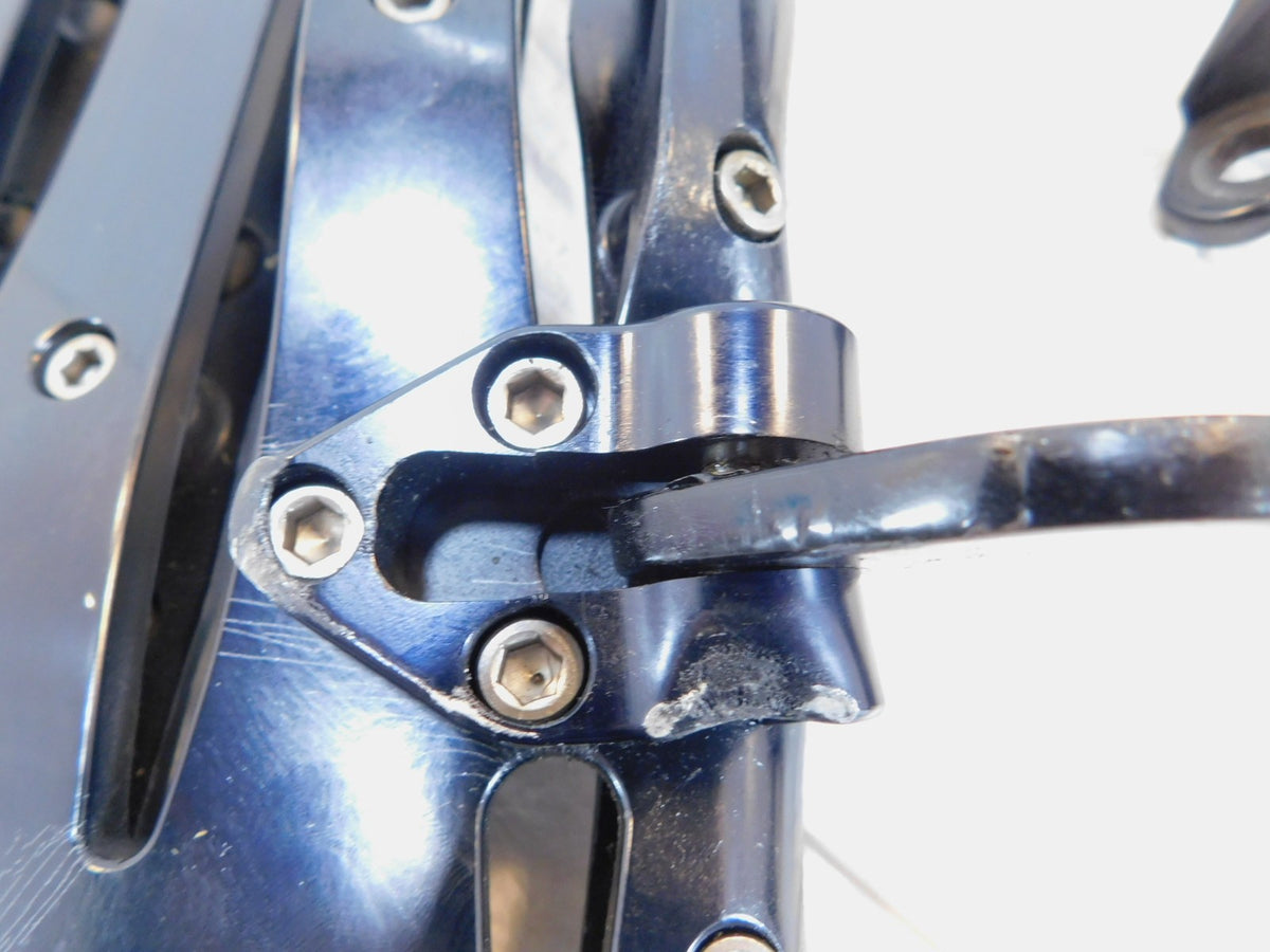 Harley Road King & Electra Glide Front Arlen Ness Black Footboard Floorboards - C3 Cycle