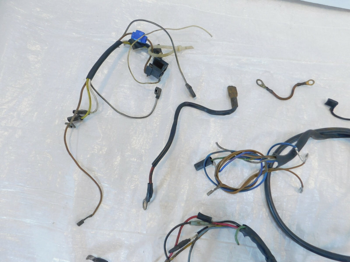 1977 77 BMW Airhead R100 R100/7 Misc Electrical Wiring Wire Plug Sub Harnesses - C3 Cycle