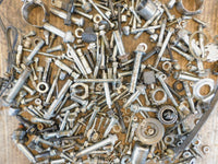 2003 Harley Davidson Dyna Wide Glide FXDWG Engine Nut Bolt Bracket Parts Box Lot - C3 Cycle