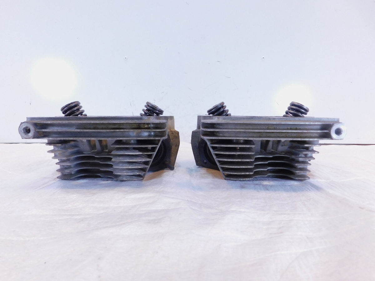 Harley Davidson Touring Softail & Dyna Silver Cylinder Heads & Valves w/ Springs - C3 Cycle