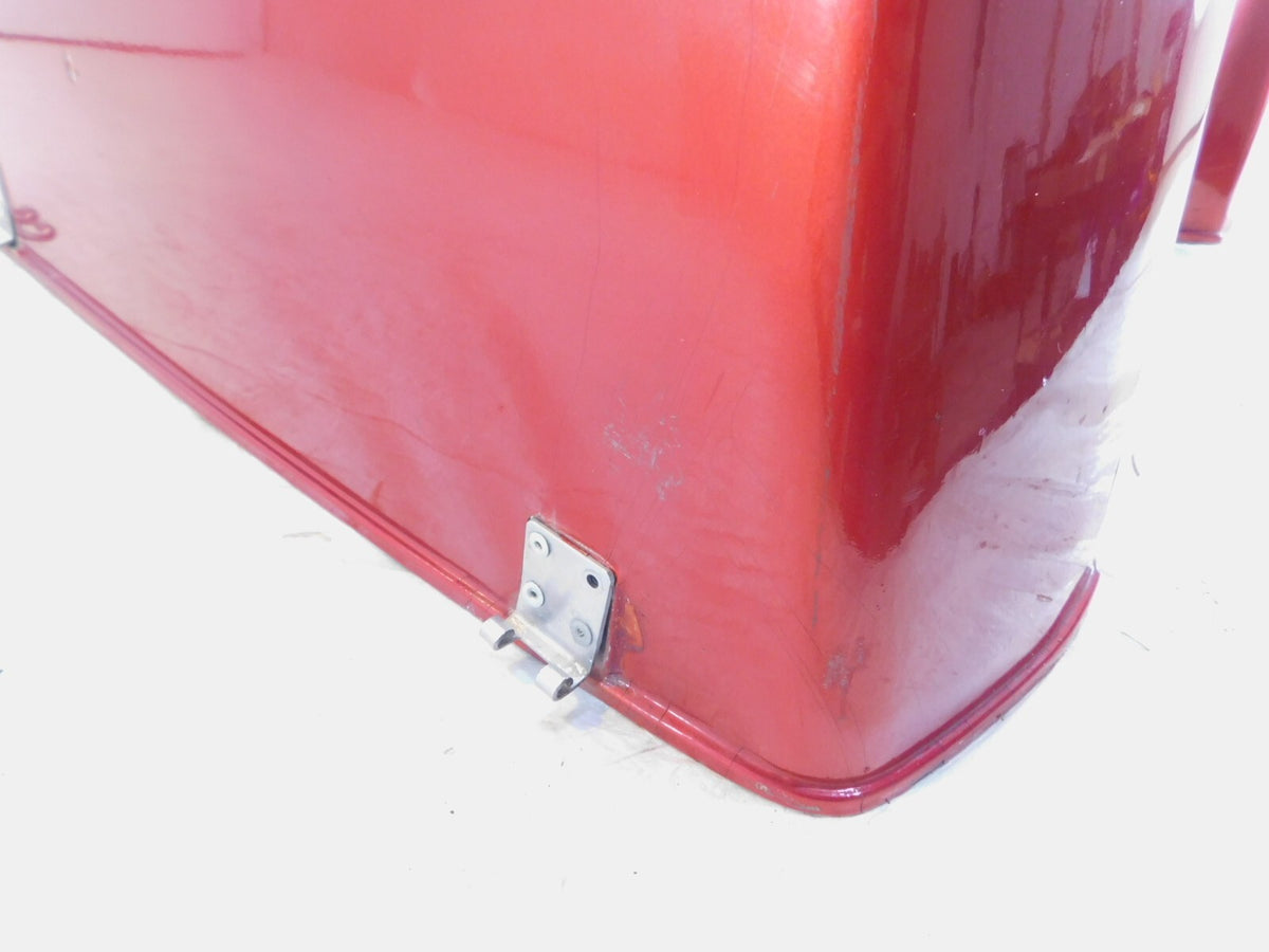 1986-1990 Harley Davidson Touring Tour Electra Glide Red Luggage Tour-Pak Bottom - C3 Cycle
