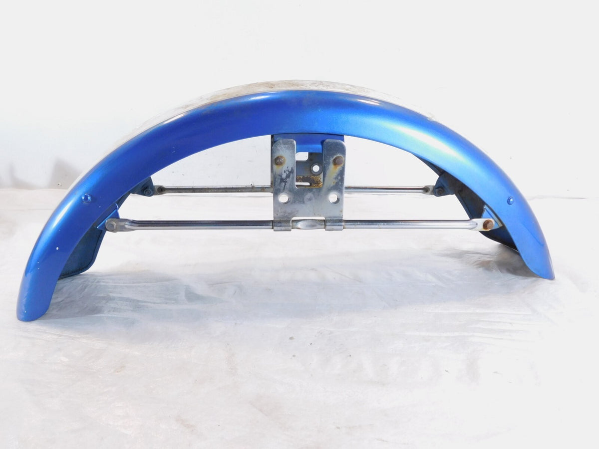 1992 & 1993 Kawasaki Vulcan 88 1500A Blue Front Wheel Fender Mudguard Cover - C3 Cycle