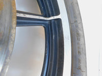 96-99 Harley Sportster 883 & 1200 Silver Dual Disc Front Wheel Rim & Rotors BENT