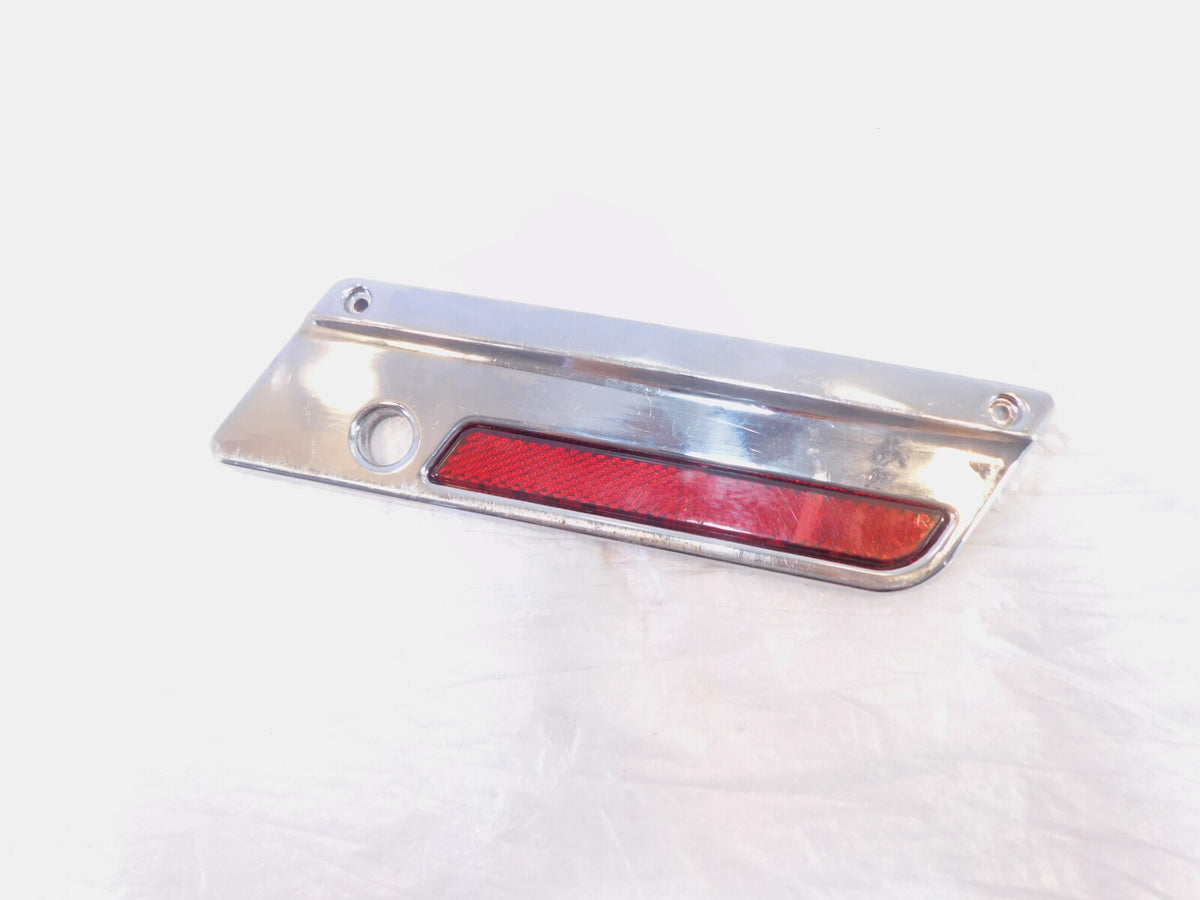 Harley Touring Electra Street Glide Road King Red Right Saddlebag Latch Cover - C3 Cycle