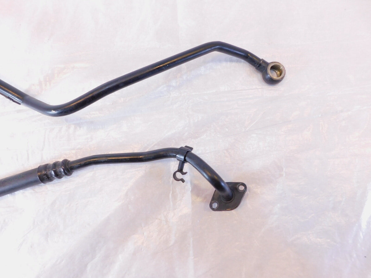 1993-2005 BMW R1100RS R1150RS Black Engine Motor Oil Inlet/Outlet Cooling Pipes - C3 Cycle