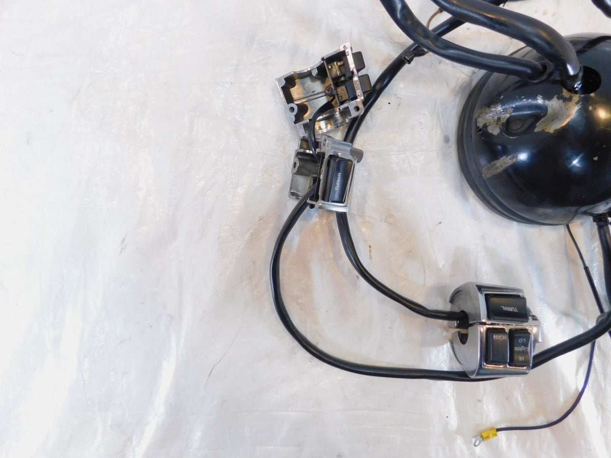 Harley Davidson Sportster 883 1100 & 1200 Wire Wiring Harness Headlight & Switch - C3 Cycle