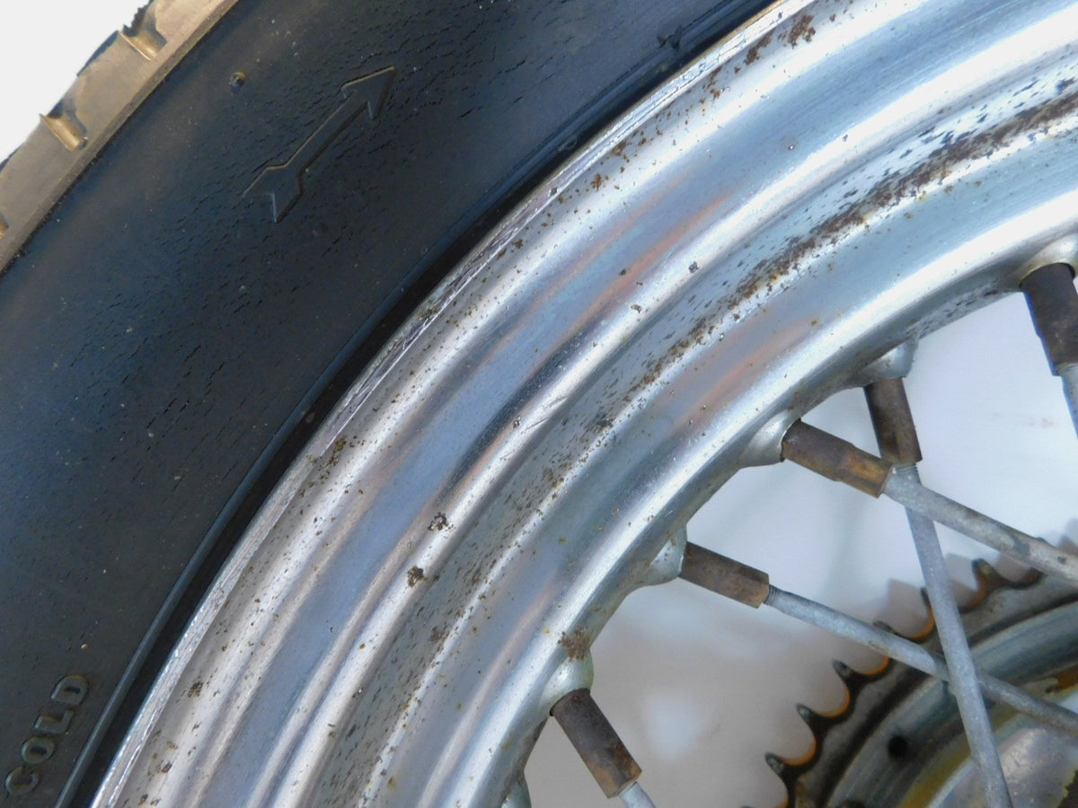 1970-1977 Harley Davidson Sportster 900 1000 16" Rear Wheel Rim Hub & Sprocket - C3 Cycle