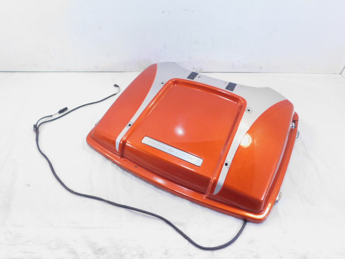 Harley Touring Electra Glide Ultra Classic Tour Pak Luggage Top Box Lid -Cracked - C3 Cycle