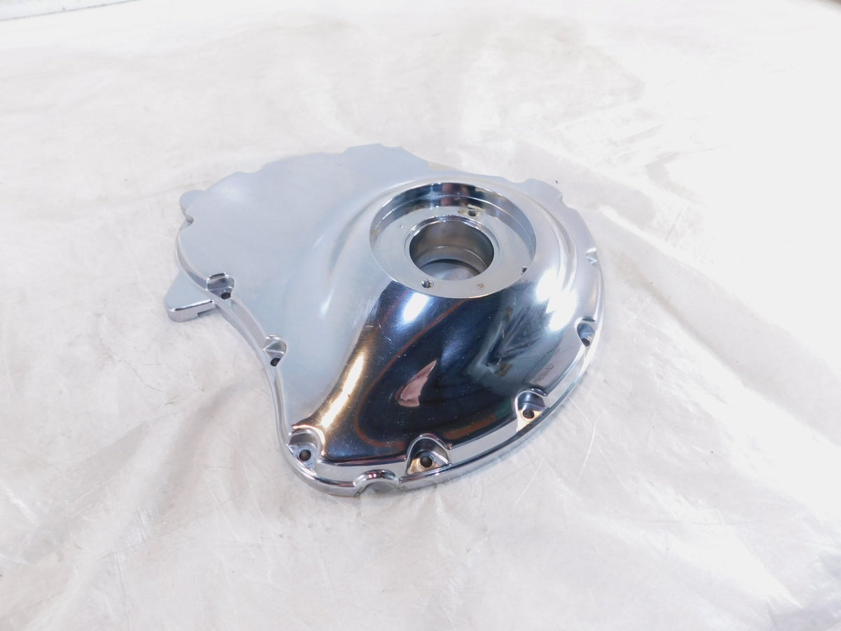 02-03 Harley Davidson VRod VRSC Chrome Left Engine Motor Alternator Stator Cover - C3 Cycle