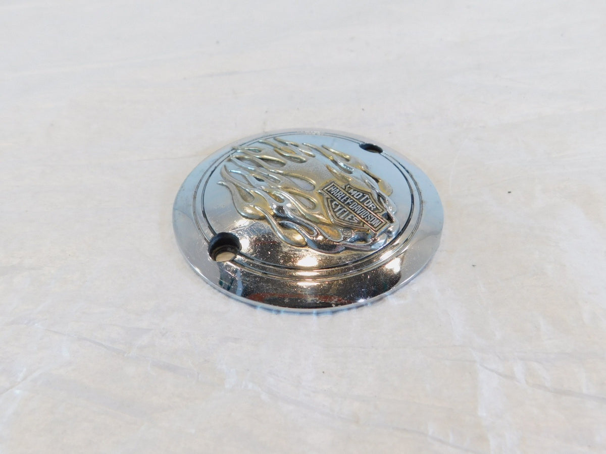Harley Sportster 883 1200 Chrome Right Engine Motor 5 Speed Timing Points Cover - C3 Cycle