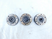 1976 76 Moto Guzzi Convert I V1000 Front/Rear Wheel Brake Rotor Hub Flanges - C3 Cycle