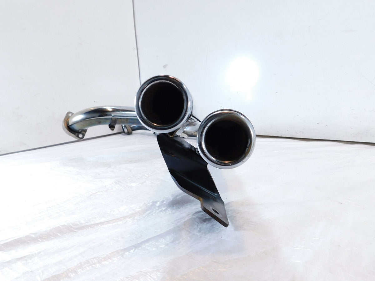 Harley Davidson Softail Vance & Hines Exhaust Pipe System w/ Bracket - DENTED - C3 Cycle
