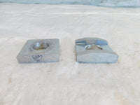 Triumph TT600 & Speed Four Rear Back Wheel Left & Right Chain Adjuster Blocks - C3 Cycle