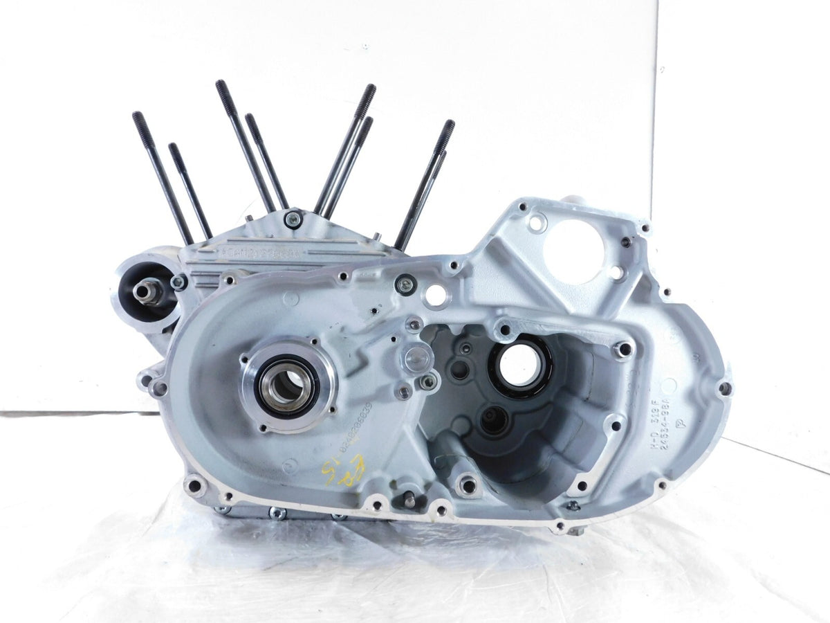 Harley Davidson Sportster 883 & 1200 Silver Crankcase Cases Engine Motor Block - C3 Cycle