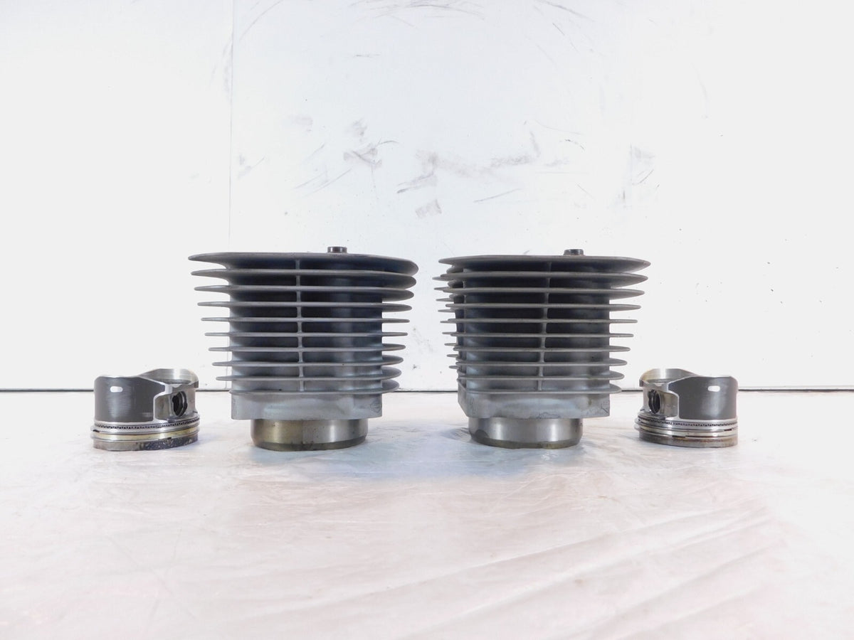 Harley Davidson Sportster 883 Custom & Low Silver Cylinders Barrels w/ Pistons - C3 Cycle