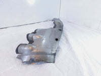Honda GL1800 Goldwing 1800 Silver Left Exhaust Header Pipe Muffler Shield Cover - C3 Cycle