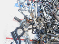 1985 85 Harley Davidson FX FXWG Wide Glide Nuts Bolt & Brackets Parts Box Lot - C3 Cycle