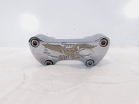 Harley Dyna Wide & Super Glide Custom Chrome Handlebar Mount Clamp Brackets - C3 Cycle
