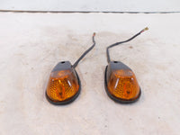 1985-07 Yamaha V-Max VMX12 VMX1200 Amber Rear Left/Right Turn Signal Indicators - C3 Cycle