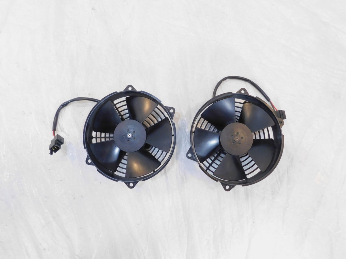 Erik Buell Racing EBR 1190 1190SX & Hammerhead Left Right Radiator Cooling Fans - C3 Cycle