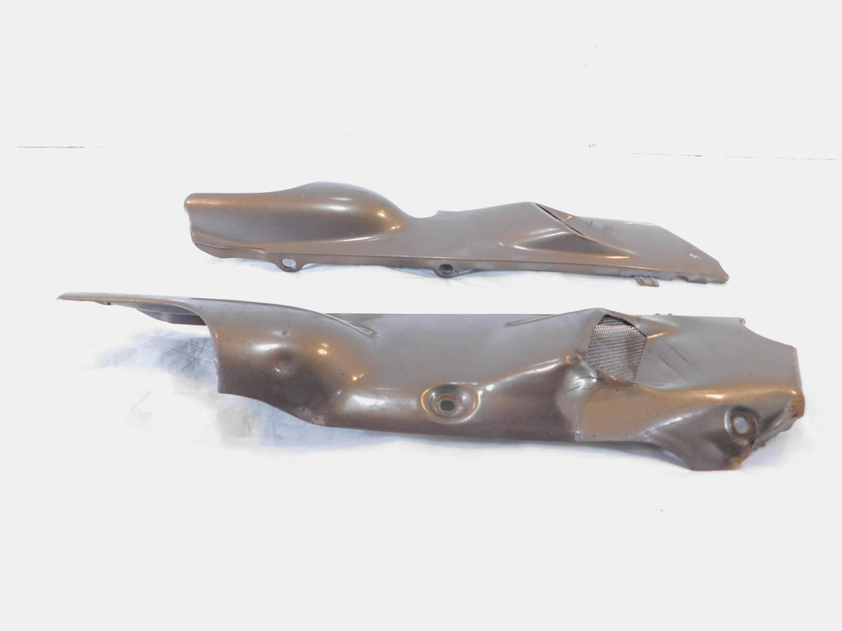 1988 88 Honda Goldwing 1500 GL1500 Beige Lower Left/Right Exhaust Side Covers
