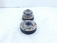 1976 76 Moto Guzzi Convert I V1000 Front/Rear Wheel Brake Rotor Hub Flanges - C3 Cycle