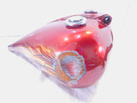 85-90 Harley Davidson Softail FXSTC Custom Left Right Red Fuel Gas Petrol Tanks
