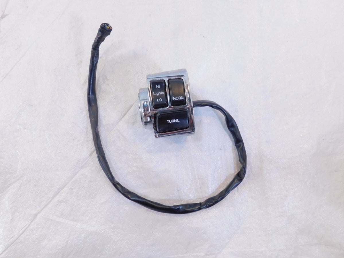 Indian Gilroy Scout Chief & Spirit Left Turn Signal & Horn Handlebar Switches - C3 Cycle