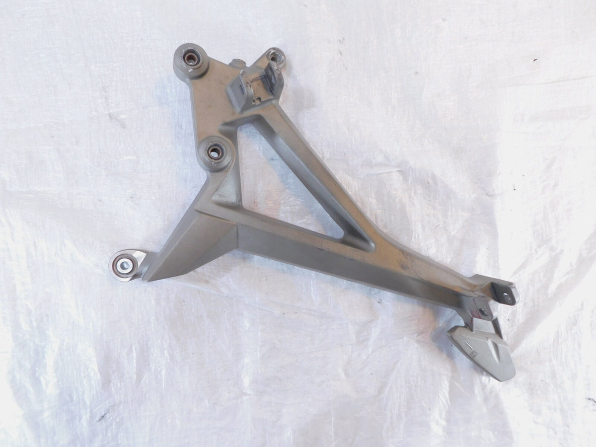 07-09 Aprilia Shiver 750 SL750 Gray Right Side Footrest Foot Peg Mount Bracket