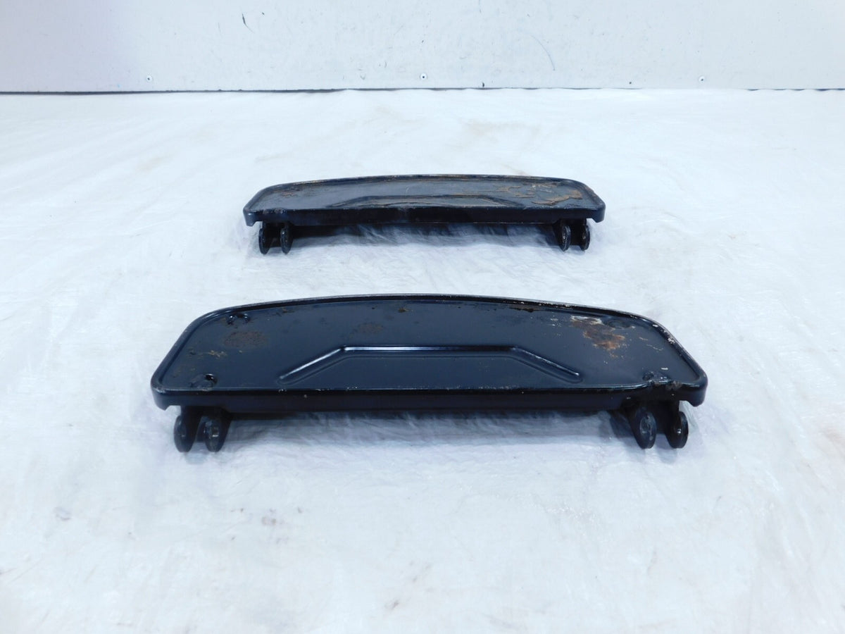 1976 76 Moto Guzzi Convert V1000 Left/Right Front Footrest Footboard Foot Rests - C3 Cycle