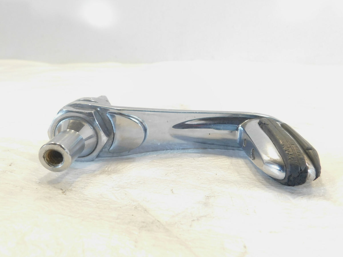 Right Harley Touring Dyna Sportster & Softail Chrome Heel Rest Footpeg Footrest - C3 Cycle