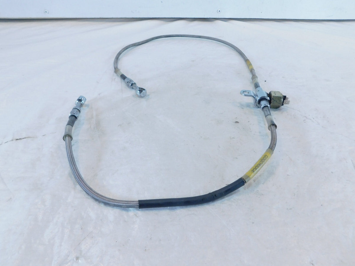 2002 & 2003 Indian Gilroy Scout Rear Master Cylinder to Caliper Brake Hose Line - C3 Cycle